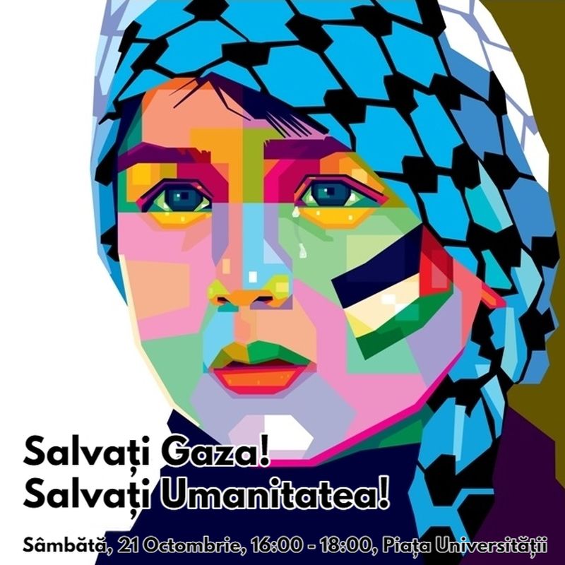 Protest pro-Palestina la București