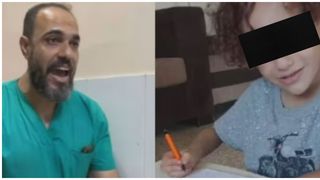 Un medic palestinian a trecut prin clipe de groază, după ce unul din fii săi a fost ucis de o rachetă israeliană.