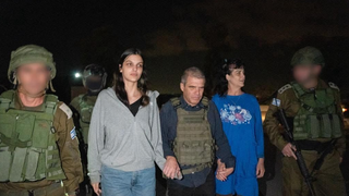 Prima imagine cu cele două ostatice eliberate