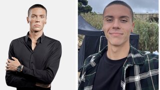 David Popovici, surprins într-o stație  de autobuz din Capitală. Campionul își păstrează modestia în ciuda medaliilor și a titlurilor obținute