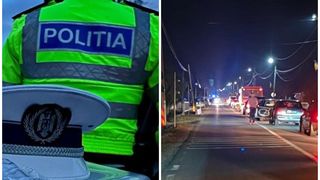 VIDEO- Bărbat accidentat mortal de polițist, în Maramureș. Pietonul se afla pe carosabil