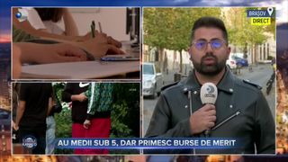 VIDEO - Paradox &icirc;n sistemul de &icirc;nvățăm&acirc;nt rom&acirc;nesc.  Elevii au media sub 5, dar primesc burse de merit