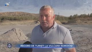 VIDEO - Record de turiști la Vulcanii Noroioși. Peste 600 de bilete au fost vândute turiștilor doar într-o săptămână