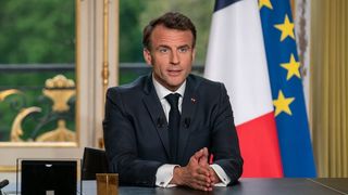 Emmanuel Macron merge &icirc;n Israel