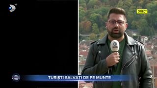 VIDEO - Turiști salvați de pe munte. Salvatorii montani din Argeș au recuperat patru adulți și doi copii de pe V&acirc;rful Albina