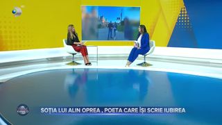 Soția lui Alin Oprea, poeta care &icirc;și scrie iubirea. &bdquo;Am &icirc;nceput să compun poezii pe care i le trimiteam lui Alin&rdquo;