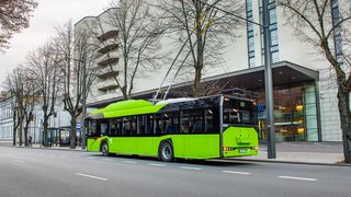 Noile troleibuze Solaris
