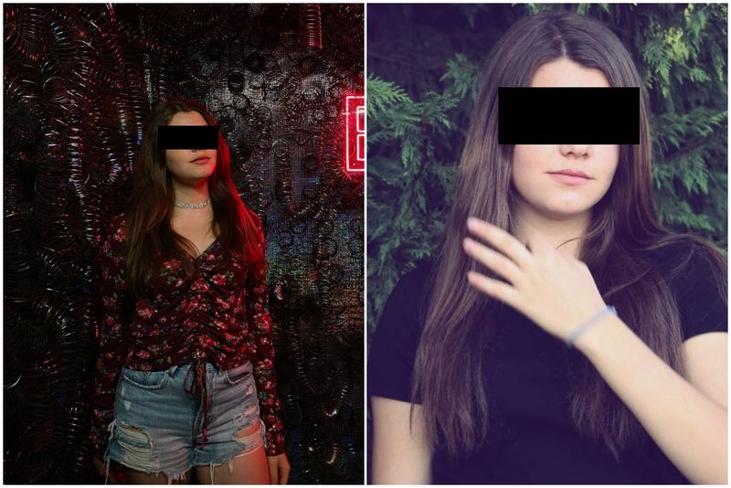 Laura, pasageră în mașină