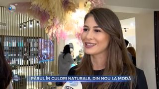 VIDEO - Părul &icirc;n culori naturale, din nou la modă. &bdquo;Vorbim despre culori calde. Spunem &bdquo;la revedere&rdquo; cenușiului.&rdquo;