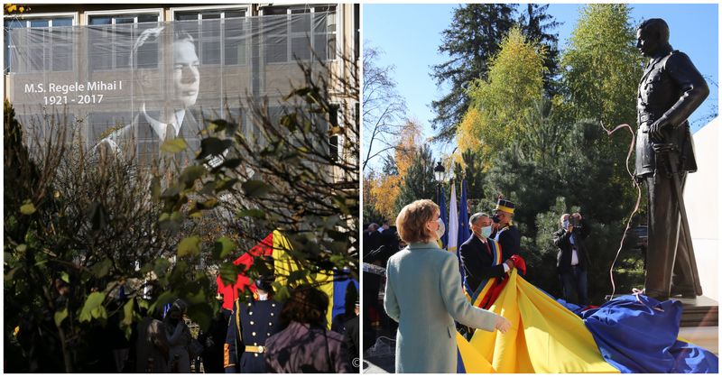 În anul 2021, o statuie în mărime naturală a Regelui Mihai a fost inaugurată la Sinaia, în ziua când au fost aniversați 100 de ani de la nașterea suveranului.