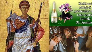 Urări de Sf. Dumitru 2023: Mesaje cu La mulți ani pentru cei care poartă numele acestui mare sfânt!