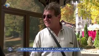 VIDEO-  Sinaia, stațiunea unde stau la coadă la toaletă. Ce părere au oamenii?