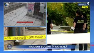 VIDEO - Ce se știe despre femeia care s-a aruncat de la etajul 5 al clădirii în care lucra! În cădere a mai lovit o femeie. Ambele sunt la spital