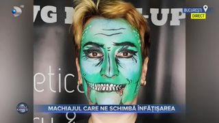 VIDEO - Machiajul care ne schimbă &icirc;nfățișarea. Care sunt cele mai căutate machiaje pentru petrecerea de Halloween