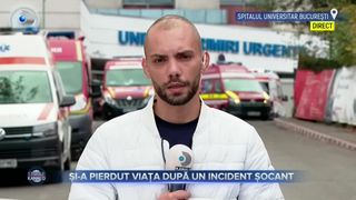 VIDEO - Și-a pierdut viața după un incident șocant. Femeia peste care a căzut o contabilă de la etajul 5 a fost rănită foarte grav