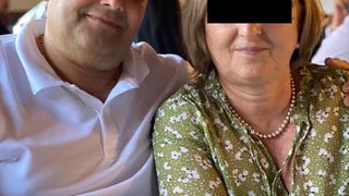 Ileana Cristea &icirc;mpreună cu soțul