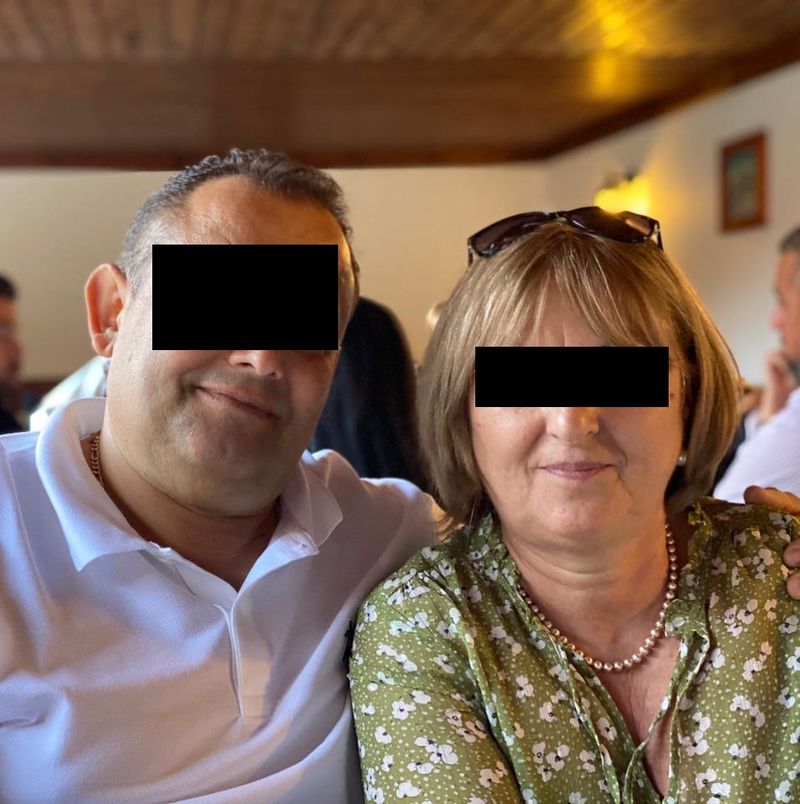 Ileana Cristea împreună cu soțul