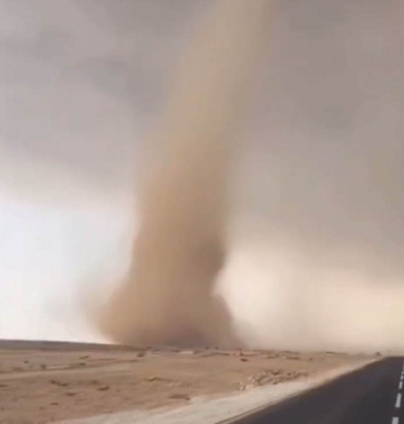 Tornadă în Qatar!