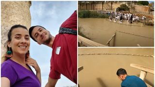 Un cuplu de români, împătimiți ai călătoriilor prin lume a fost cu două zile înainte la granița cu  Israelul,  înainte ca atacurile să se dezlănțuie. Ei au povestit cum era atmosfera și ce făceau turiștii români acolo.