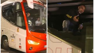 VIDEO: Autocarul echipei de fotbal Lyon, atacat cu pietre de către ultrașii echipe Marseille. Un antrenor a fost grav rănit