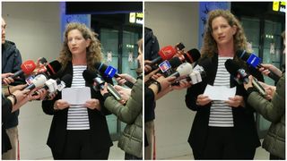 Soția rom&acirc;nului răpit de teroriștii Hamas a ajuns &icirc;n Rom&acirc;nia. Femeia este disperată să &icirc;și găsească soțul și cere ajutor autorităților rom&acirc;ne pentru eliberarea lui: "Nu mai știu nimic de soțul meu de pe 7 ocgtombrie"
