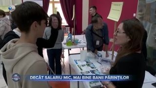 VIDEO - Dec&acirc;t salariu mic, mai bine pe banii părinților. Datele arată că 1 din 4 tineri sub 24 de ani nu are un loc de muncă