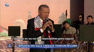 VIDEO - Situația din Gaza creează tensiuni în lume. Premierul Israelului: „Războiul din interiorul Fâșiei Gaza va fi lung și dificil”