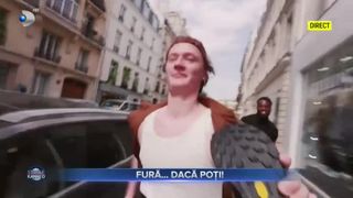 VIDEO - Provocare inedită în Franța: Lăsați să fure din magazin dacă reușeau să întreacă la fugă un fost campion