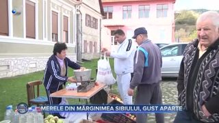 VIDEO - Merele din Mărginimea Sibiului, gust aparte. &bdquo;&Icirc;n zona Sibel sunt soiuri foarte vechi. Dascălii i-au &icirc;nvățat pe oameni să cultive pomii, să-i altoiască&rdquo;
