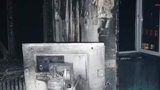 Clubul Colectiv &icirc;n urma incendiului puternic din anul 2015.