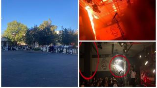 Opt ani de la tragedia Colectiv. Apropiații victimelor au aprins lum&acirc;nări &icirc;n fața clubului: &rdquo;Rom&acirc;nia tot nu și-a plătit &icirc;ncă datoria față de victime&rdquo;