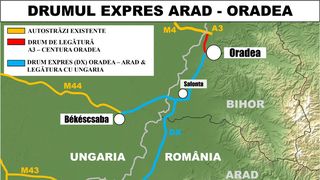 Studiul de fezabilitate al Drumului Expres Arad &ndash; Oradea a fost avizat