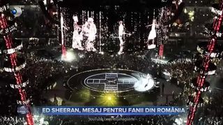 VIDEO - Ed Sheeran, mesaj pentru fanii din Rom&acirc;nia. &bdquo;Abia aștept să ne vedem, &icirc;n București, pe Arena Națională&rdquo;