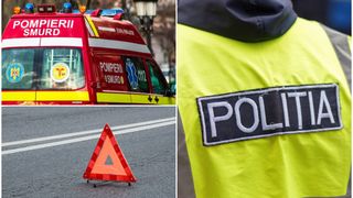 VIDEO- Copil de 1 an și 5 luni strivit de mașina poliției, la Brăila. Agenții nu l-au observat și l-au accidentat mortal