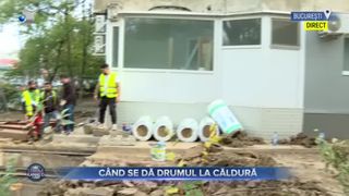 VIDEO - Când se dă drumul la căldură în Capitală? Pe șantierele din București se lucrează de zor pentru a termina reparațiile