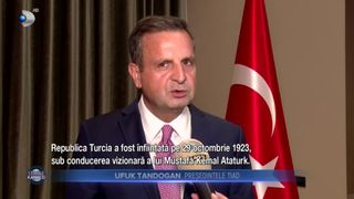 VIDEO - Republica Turcia, 100 de ani de la proclamare. Orașul Cluj-Napoca a fost gazda unei recepții elegante &icirc;n cinstea Turciei