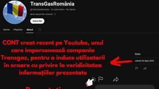Conturi false pe Youtube
