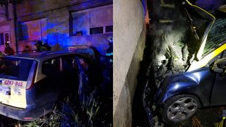 Accident mortal în Satu Mare. Un tânăr a furat o mașină din parcarea unui bloc și s-a înfipt cu ea în zid. Bărbatul a murit pe loc