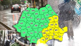 Toamna își intră în drepturi! Meteorologii au emis un cod galben de vijelii și ploi