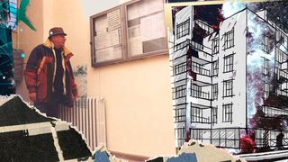 Imagini virale dintr-o scară de bloc! Incredibil ce bilet a găsit un bărbat pe ușa apartamentului său: &bdquo;Felicitări, vecine&rdquo;