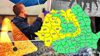 Avertizare de ultimă oră din partea meteorologilor! 26 de județe sunt afectate