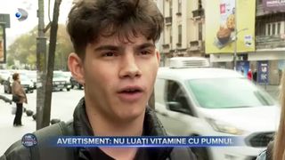 VIDEO - Avertismentul specialiștilor: Nu luați vitamine cu pumnul