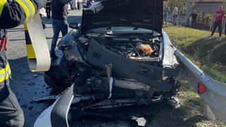 Accident rutier provocat de un bărbat fără permis de conducere