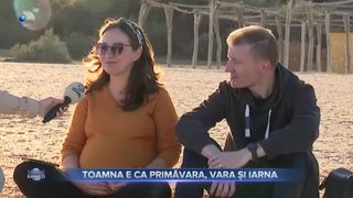 VIDEO - Noiembrie aduce anotimpuri amestecate. Toamna e ca primăvara, vara și iarna