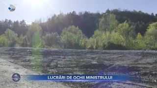 VIDEO - Lucrările la șoseaua ocolitoare a stațiunii Comarnic, făcute de ochii ministrului