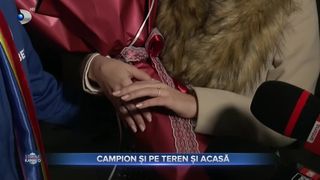 VIDEO - Campion și pe teren și acasă. Marius Balogh și-a cerut în căsătorie iubita, în fața a zeci de oameni