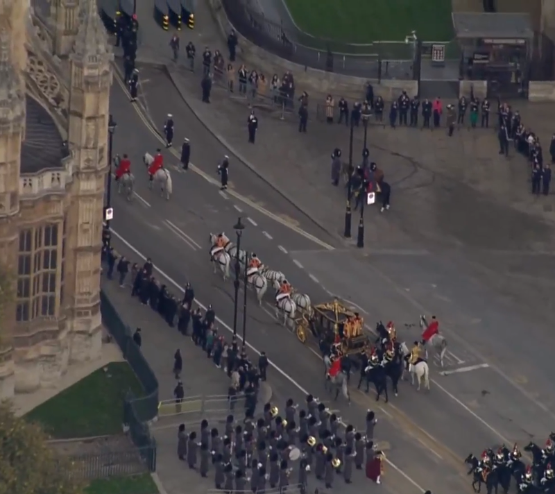 Regele Charles, Discurs al Tronului în calitate de monarh