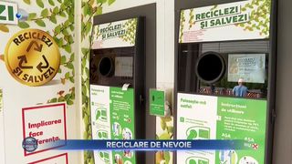VIDEO - Reciclare de nevoie. Mai sunt c&acirc;teva săptăm&acirc;ni p&acirc;nă se oferă bani &icirc;n schimbul ambalajelor returnate