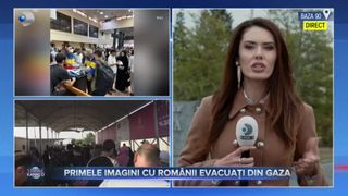 VIDEO - 93 de români au părăsit Fâșia Gaza. Premierul României urmează să meargă în Egipt pentru a se întâlni cu cei evacuați