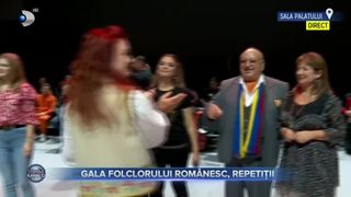 VIDEO - Gala Folclorului Românesc, repetiții intense. Oamenii sunt așteptați la Sala Palatului, unde va avea loc un show de muzică 